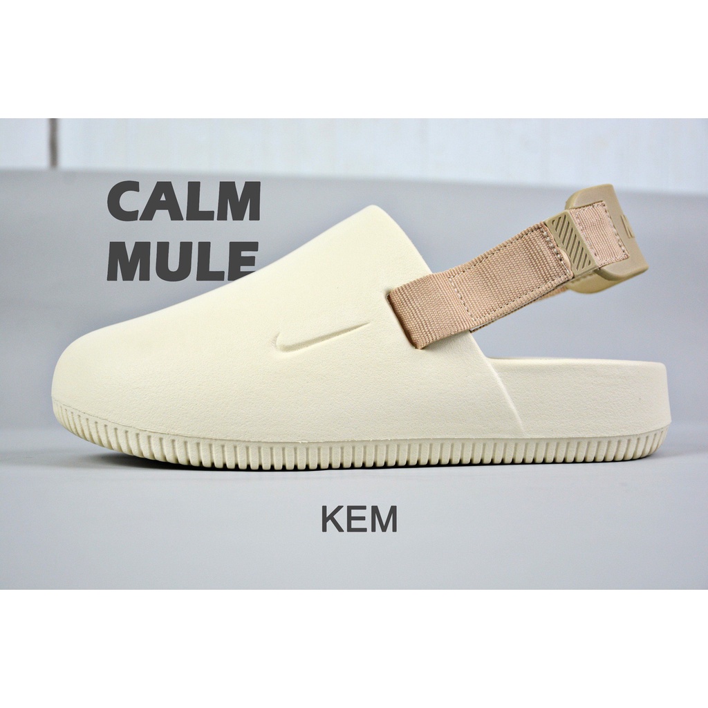 Dép Calm Mule 2023, Dép Sandal Bít Mũi Unisex size 36-43 Thời Trang 2023 mẫu S2