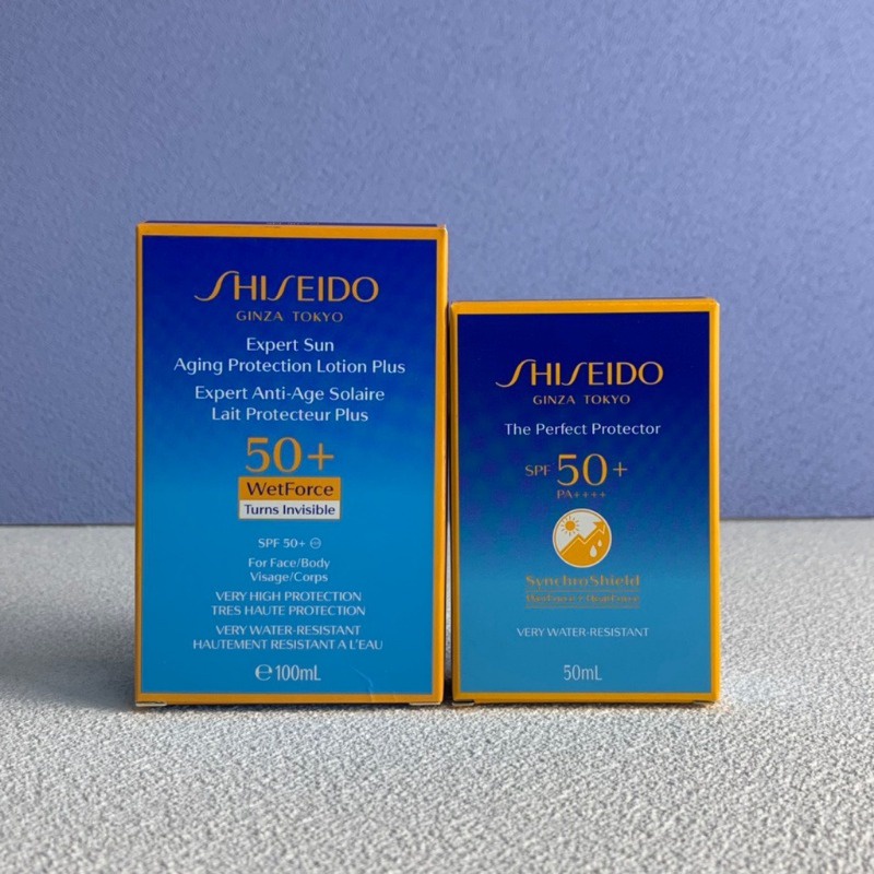Japans Shiseido New Sunshine Summer Sunscreen Lotion Blue Fatty Sunscreen Moisturizing SPF50 PA++++ 50ml/100ml Kem Chống Nắng  Giúp Dưỡng Ẩm Cao Cấp