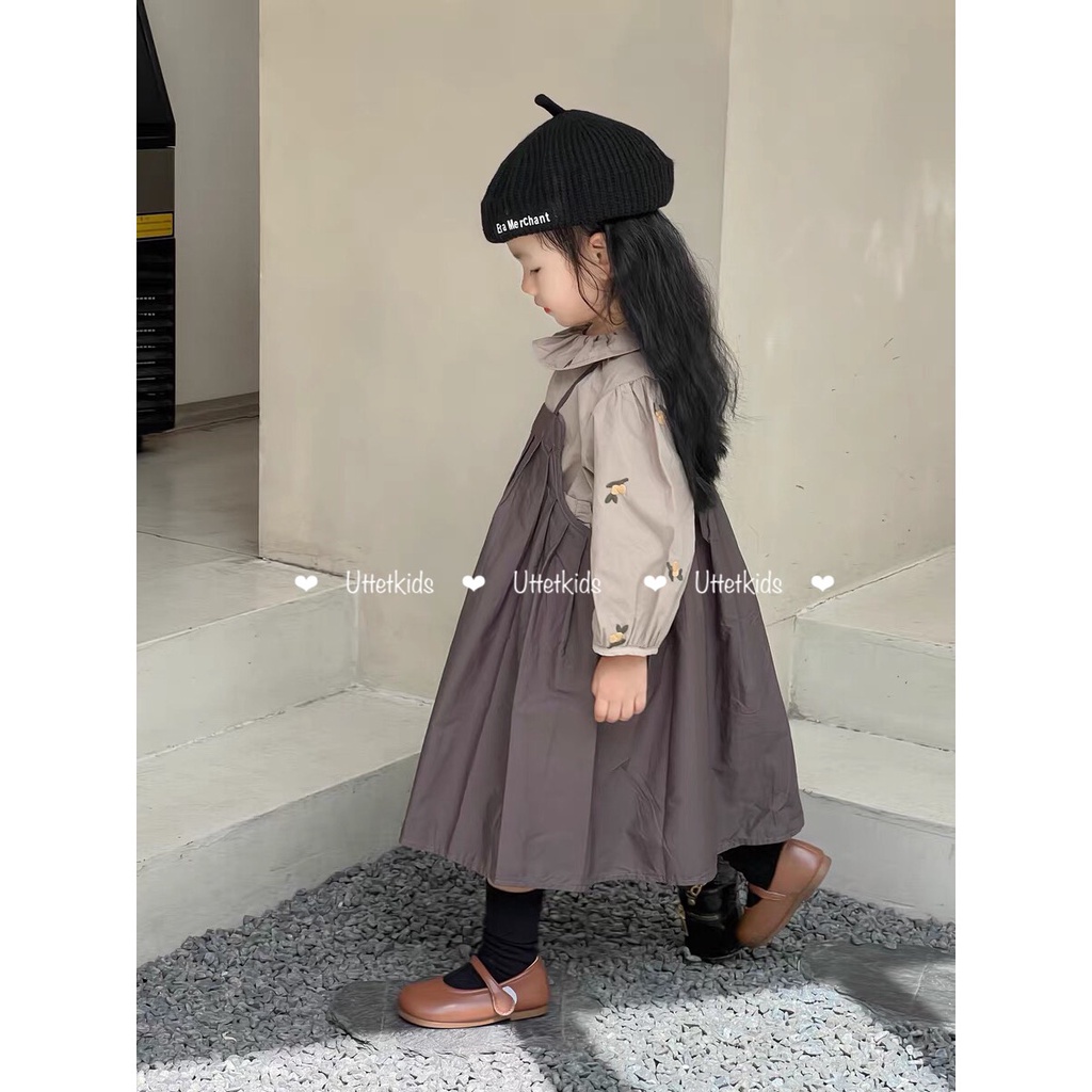 MŨ NỒI LEN ERA PHONG CÁCH HÀN QUỐC CHO BÉ GÁI VÀ BÉ TRAI VÀNH 49-53CM