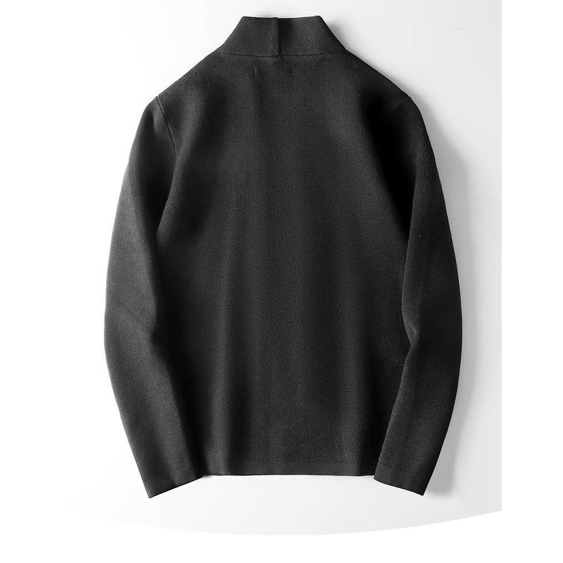 Áo Khoác cardigan Dệt Kim Dáng Ôm Thời Trang Xuân Thu Cho Nam Giới