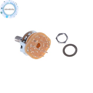 Ulovebsby bộ khuếch đại công tắc xoay kênh đàn guitar rs25 3 cực 4 vị trí 3p4t vn