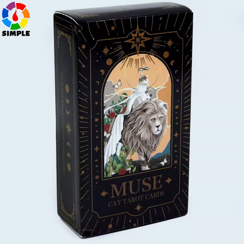 Muse Cat Tarot main character cat A 78 Deck Oracle English Divination Edition Borad Playing Games