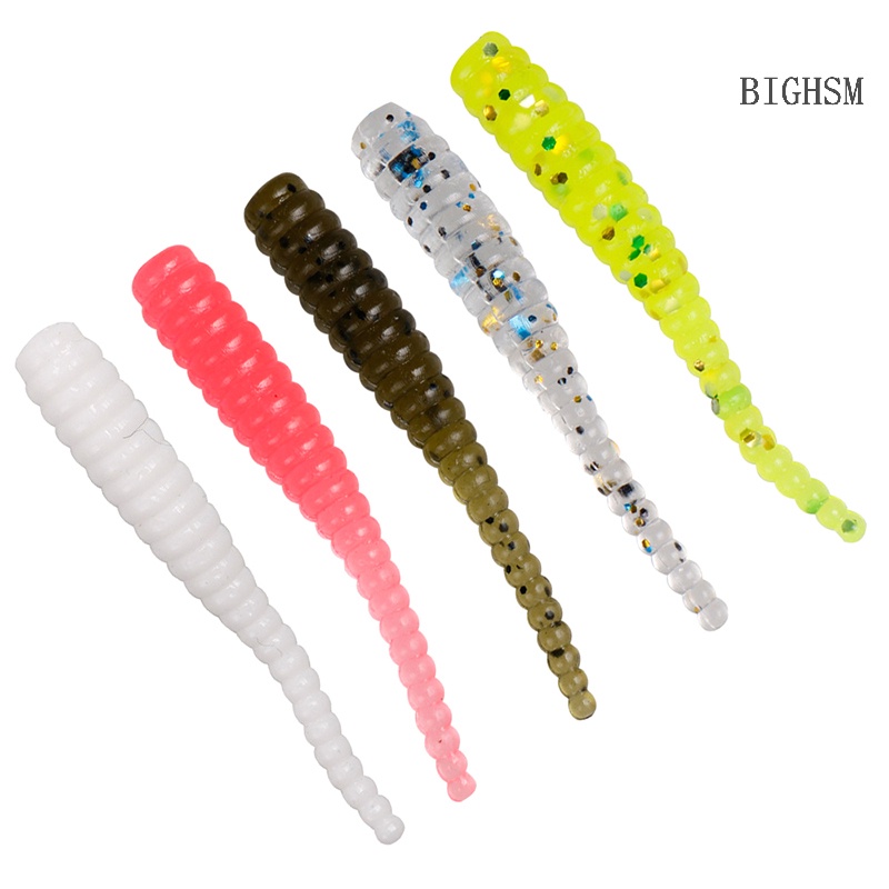 Bighsm Set 10 Mồi Giả Nhử Cá Mềm 35mm 0.3g Chất Lượng Cao Tiện Dụng