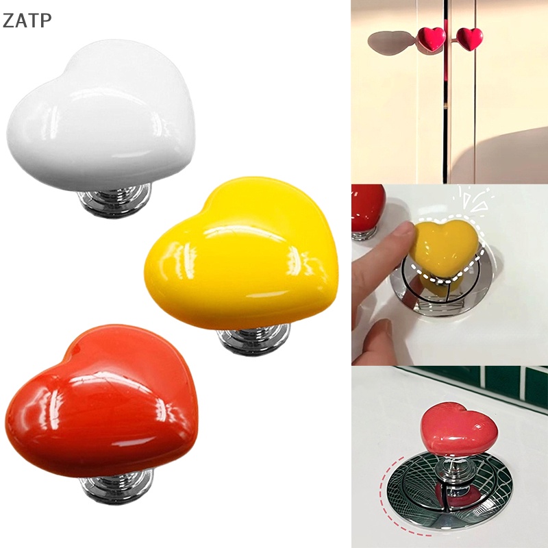 Set 1 / 2 Công Tắc Nhấn Tay Hình Trái Tim Nhiều Màu vn
