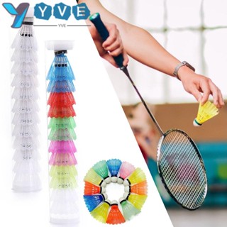 Bộ 12 Quả Cầu Lông Nhiều Màu Sắc Bằng Xốp Chống Gió