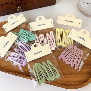 Set 5 kẹp tóc màu sắc xinh xắn cho nữ vn