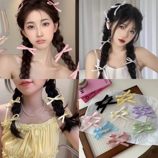 Set 2 kẹp tóc nơ / 2 kẹp tóc ngọt ngào thời trang cho nữ chlins