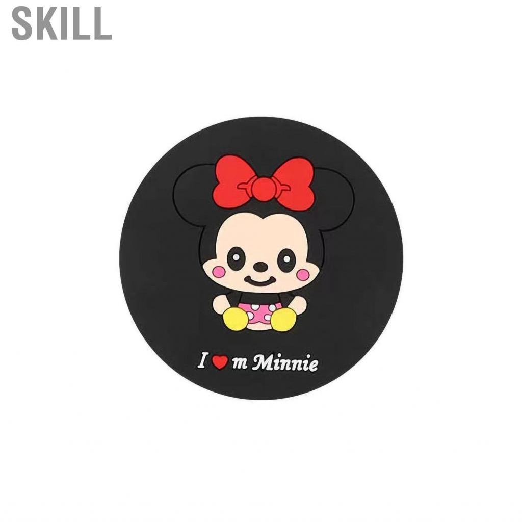 Skill Automobile Cute Car Holder Pad  Slip Cup Mat Coaster Universal For Cars
