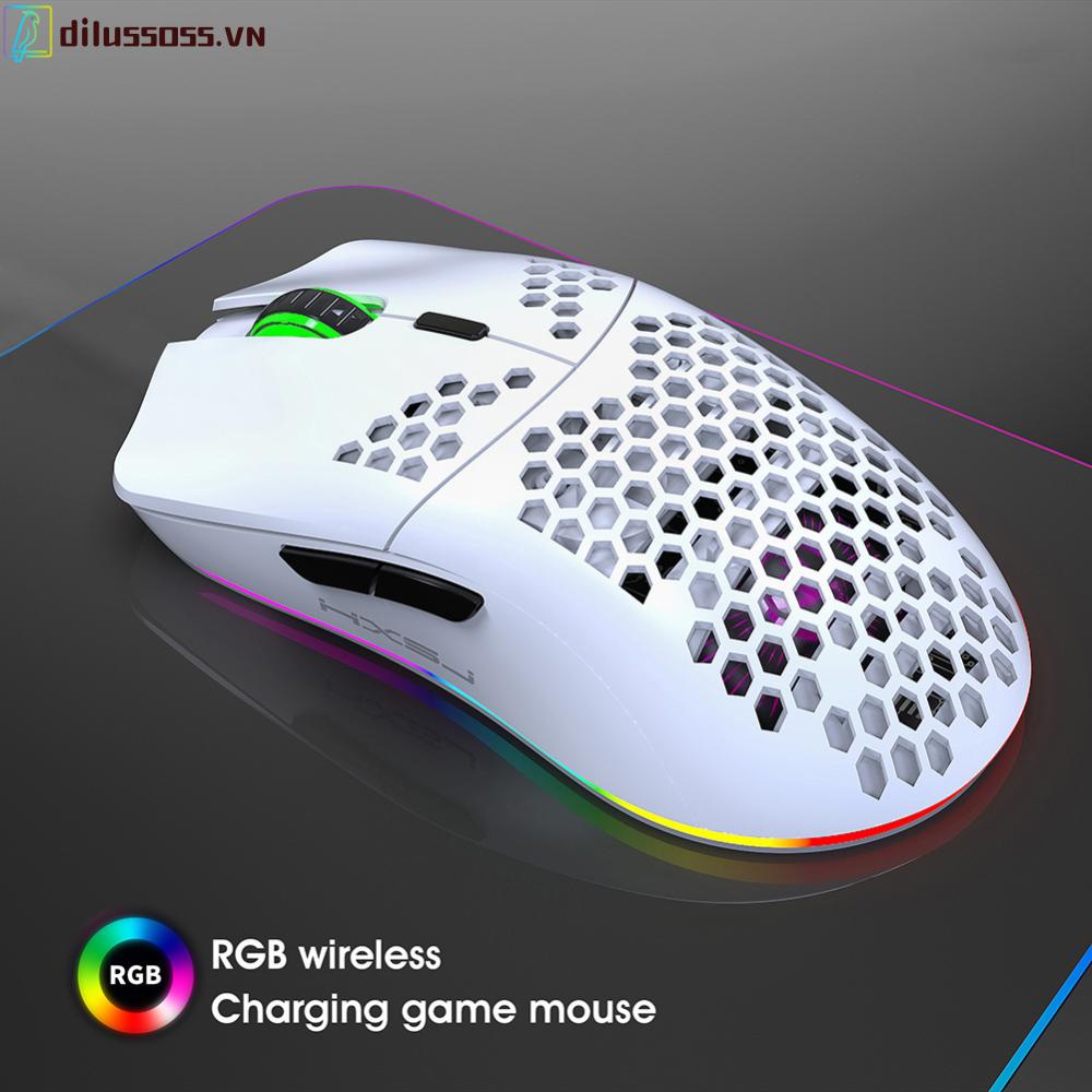 Chuột Không Dây Chơi Game t66 7 Nút Lập Trình
