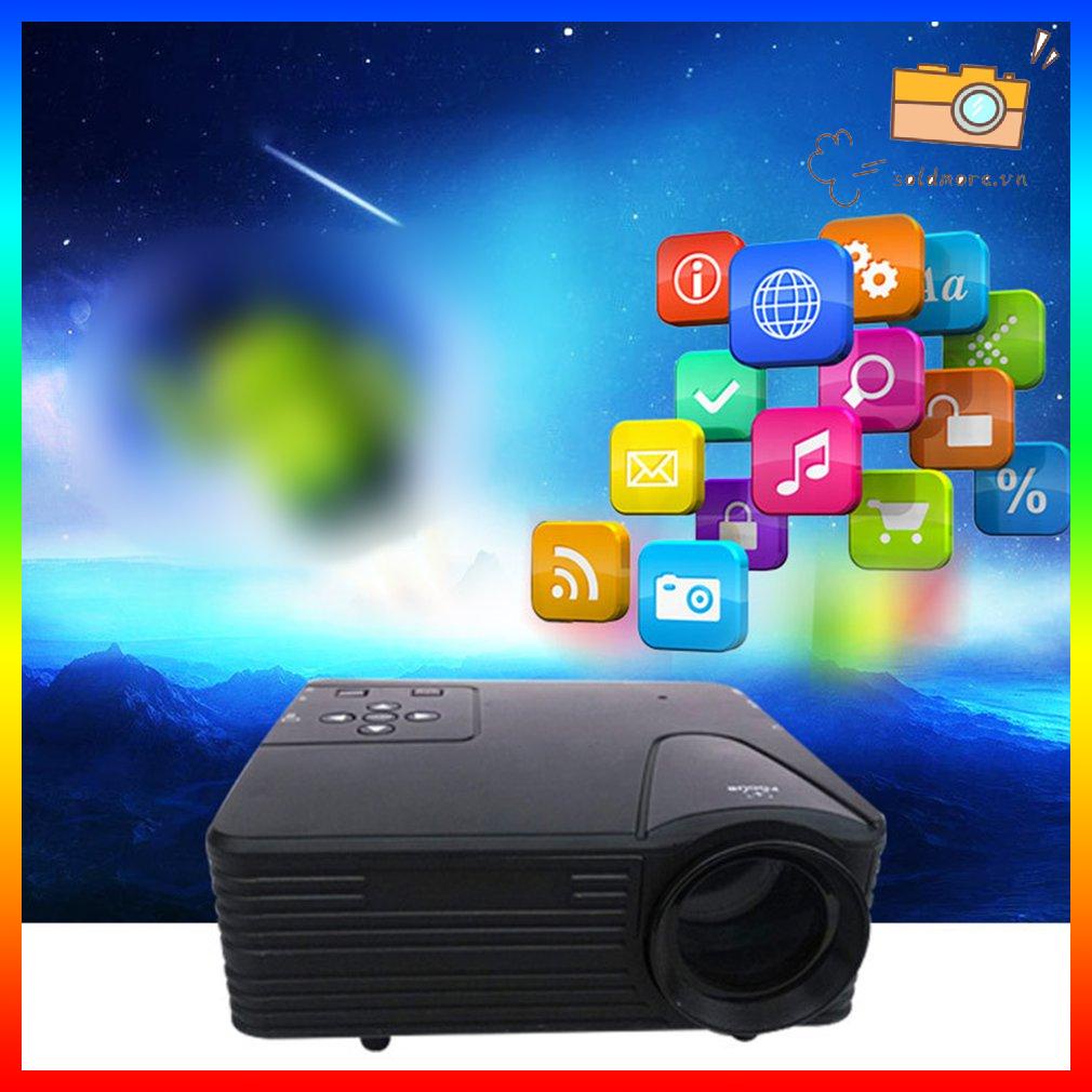 Máy chiếu H80 Mini cầm tay 640X480 Pixels Full HD Sáng hơn và rõ hơn