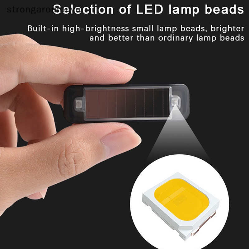 Đèn led mini Cảnh Báo An Ninh Không Dây Sử Dụng Năng Lượng Mặt Trời Chống Trộm