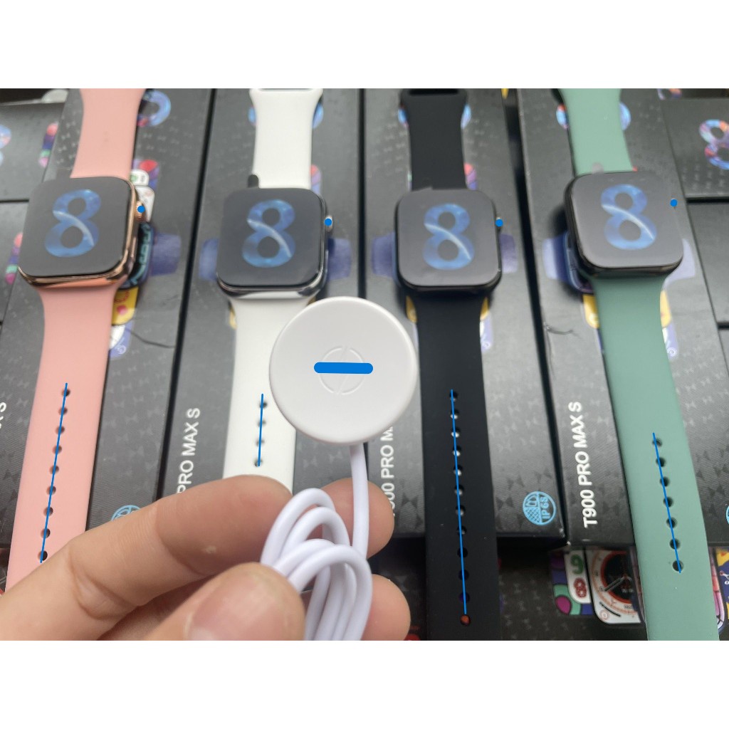 Đồng Hồ Thông Minh Smartwatch Nam Nữ T900 PRO MAX S Màn Hình 1,99 - Vỏ Thép - Cảm Ứng - Nghe Gọi - Kháng Nước IP68