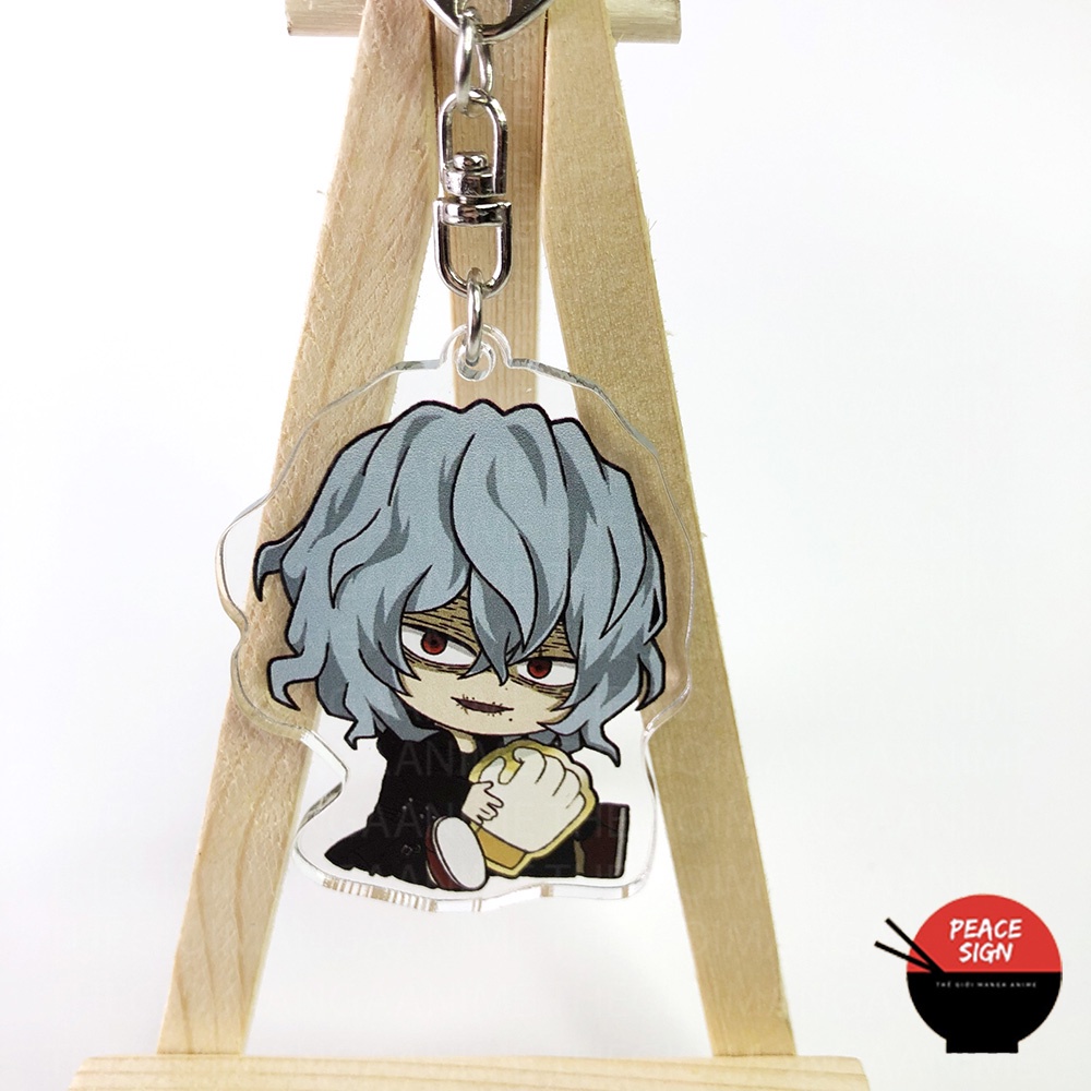 Móc khóa BOKU NO HERO ACADEMIA ver NGỒI Học Viện Anh Hùng anime chibi