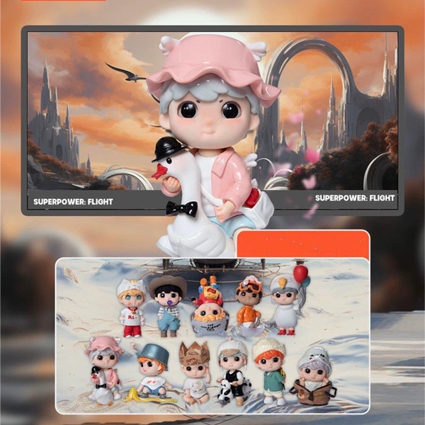 ★Đồ Chơi hgtoys hgtoys★   Không. Mô Hình Búp Bê Thần Bí Trong Phim 4 Thành Phố