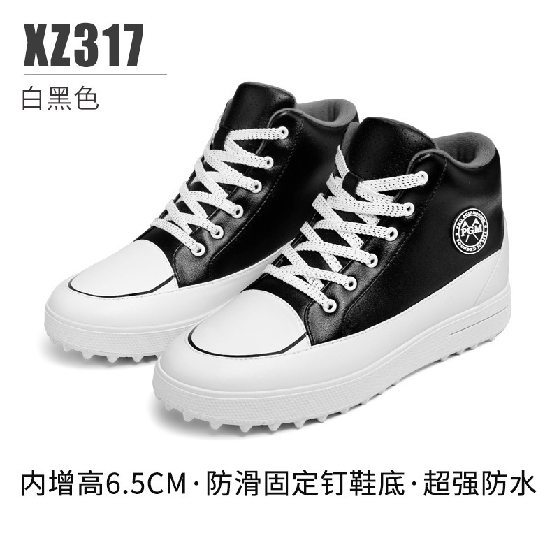 Giày Thể Thao Chơi golf pgm Cổ Cao Chống Trượt Không Thấm Nước Thời Trang Cho Nữ