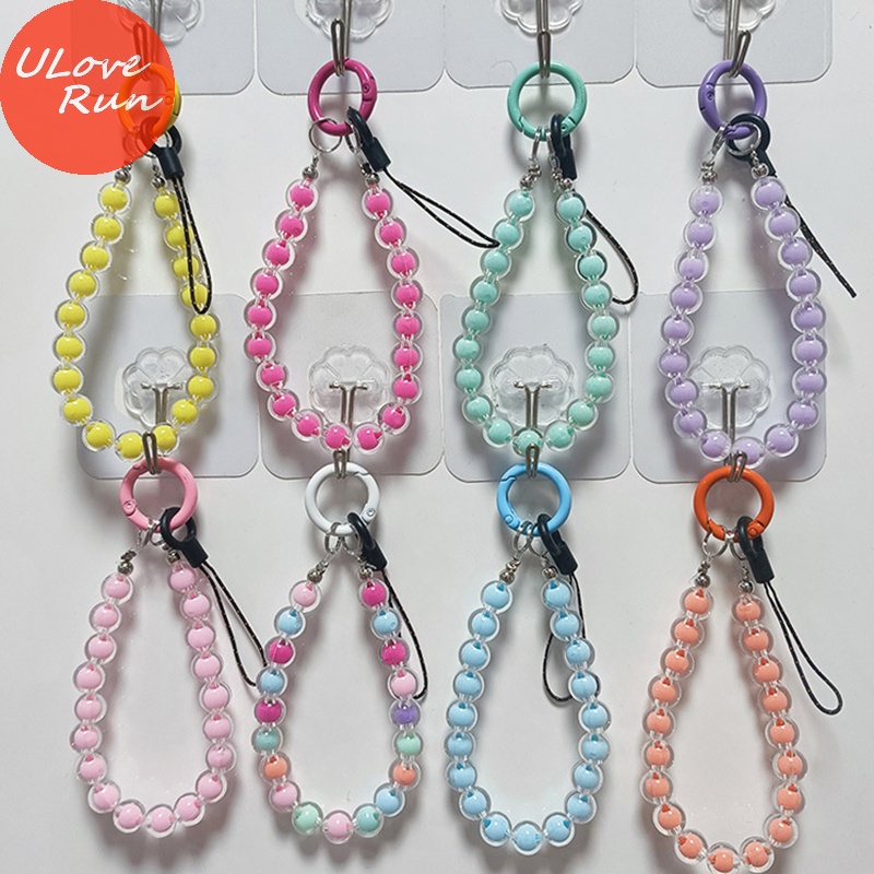 Uloverun Vòng Tay Chuỗi Hạt Gắn Điện Thoại Chống Rơi Hình Hoa Hướng Dương Dễ Thương Thời Trang Cho Nữ vn