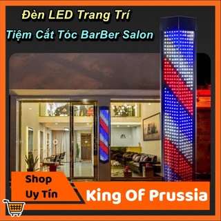 - đèn led xoay trang trí tiệm salon barber - king of prussia