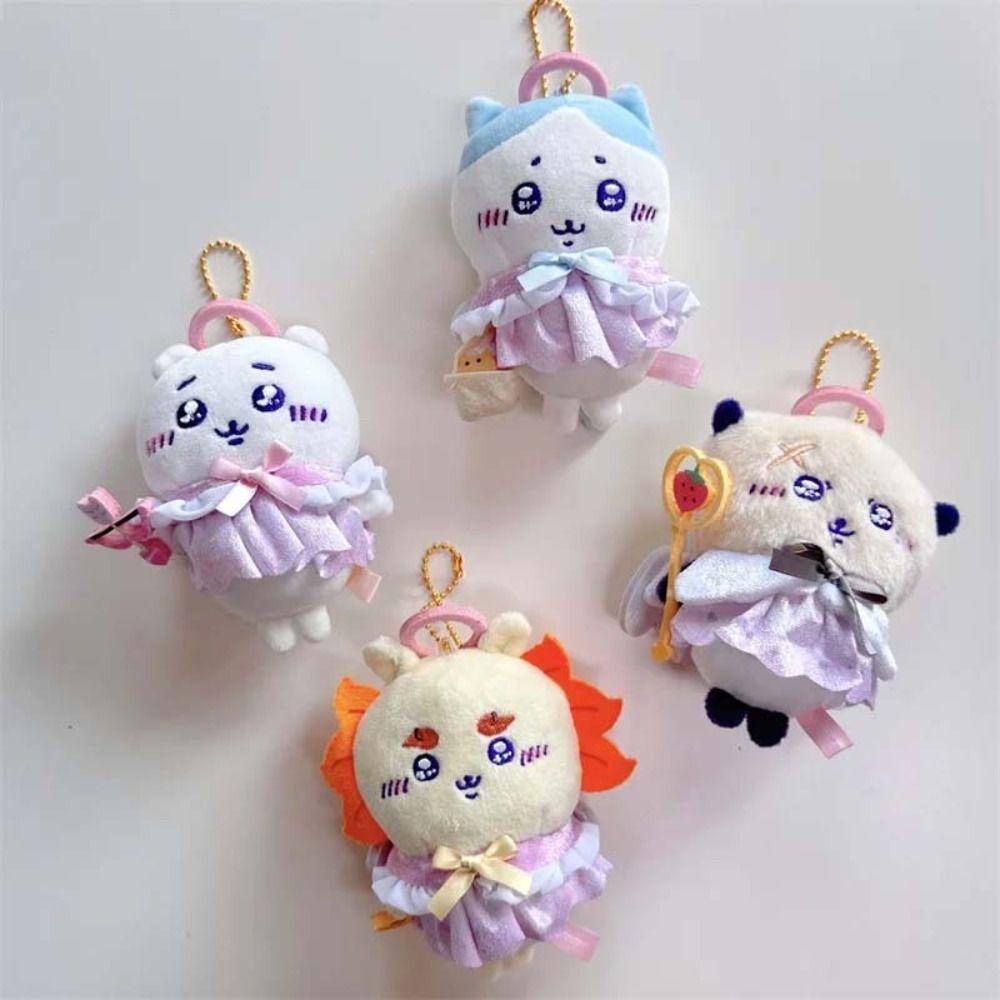 Mmluck chiikawa Móc Khóa Gấu Nhồi Bông Tự Khóa Dành Cho Cặp Đôi