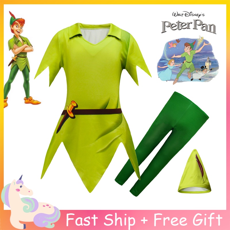 Bộ Trang Phục Hóa Trang peter pan Lấy Cảm Hứng Từ peter pan Cho Bé Trai