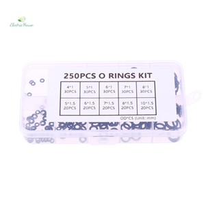 Hộp 250 Vòng Cao Su Tròn Niêm Phong Vòng Đệm Chữ o