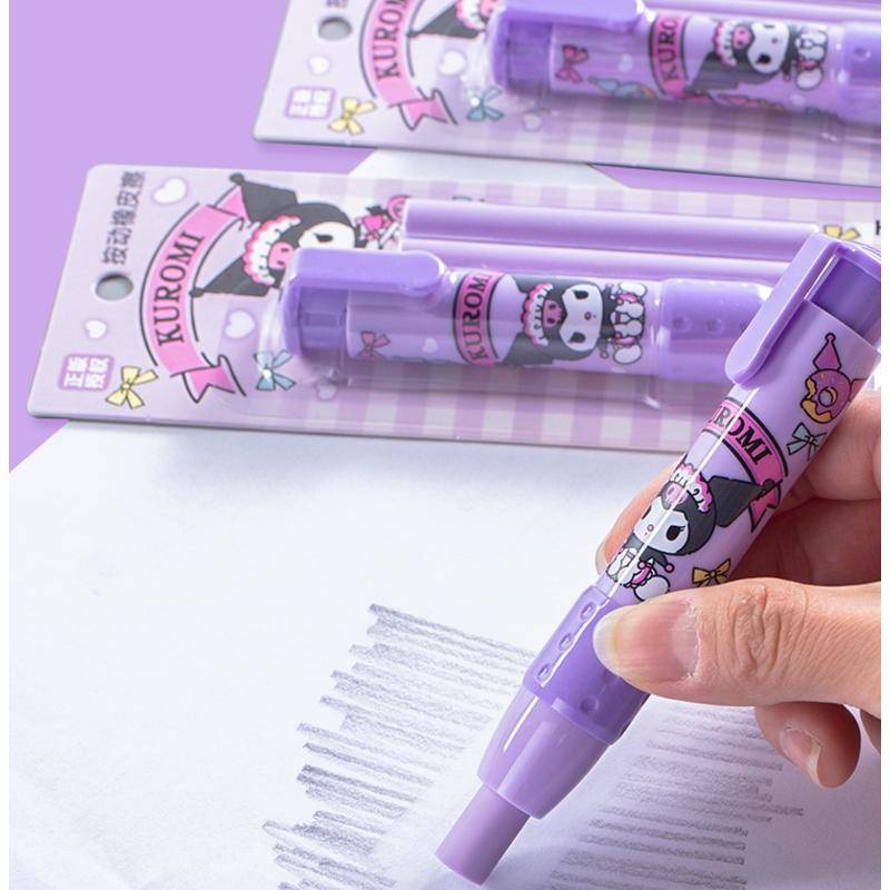 Tẩy Bút Chì 3 Trong 1 sanrio mymelody kuromi cinnamoroll pochacco Mới Lạ Làm Quà Tặng Cho Trẻ Em / Văn Phòng