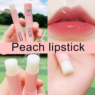 Son Dưỡng Môi 2.8g Hương Đào Dưỡng Ẩm Làm Sáng Màu Môi Ngăn Ngừa Nếp Nhăn A8G7