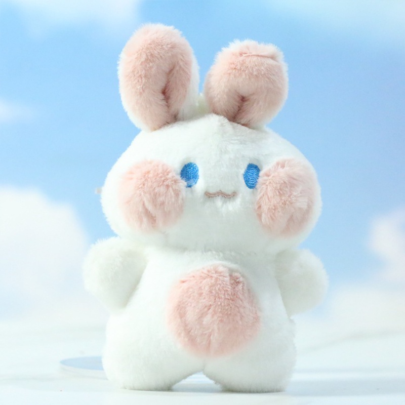 Móc Khóa Thỏ Nhồi Bông Dễ Thương 12cm YK
