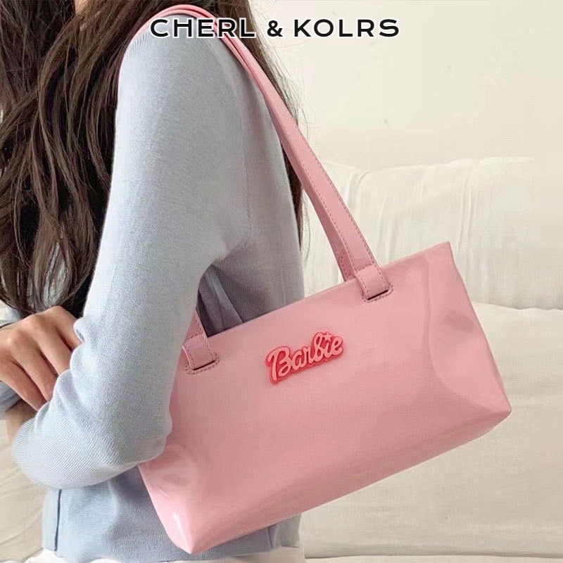 Chelkolrs Túi Xách Tay Đeo Vai Mặt Sáng Thời Trang Phổ Biến Cho Nữ
