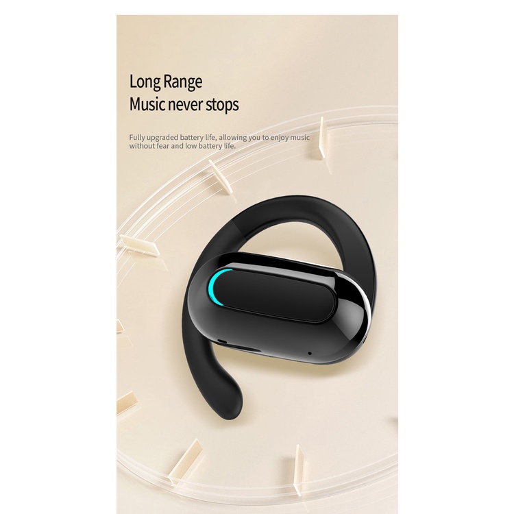 Ows Tai Nghe Thể Thao bluetooth Không Dây Có Thể Điều Chỉnh Âm Thanh bass