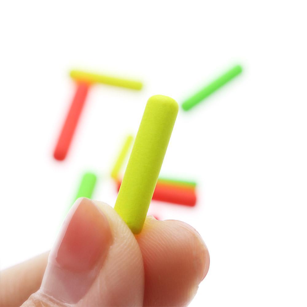 Set 50 Phao Câu Cá Dạng Hạt Đậu Bằng Xốp Tiện Dụng