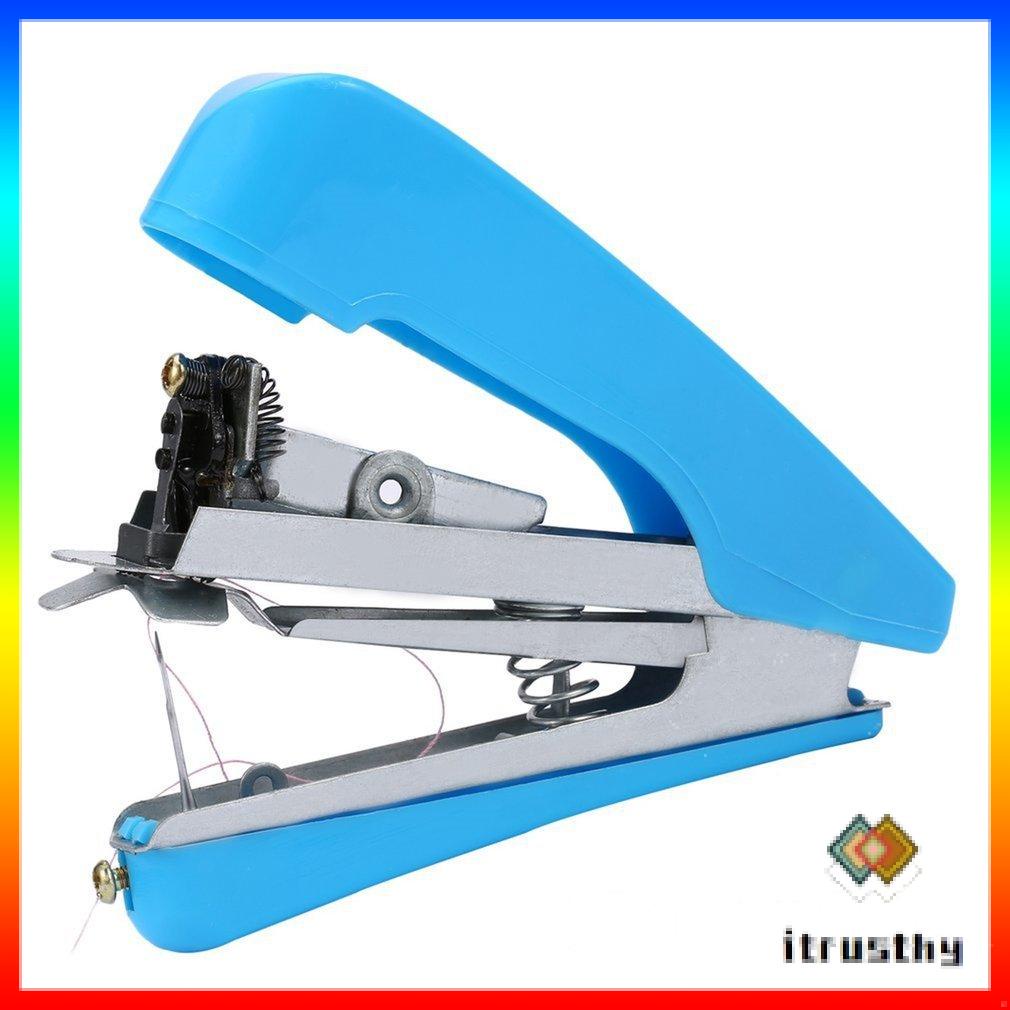 Nhà Tinh Du Lịch Sử Dụng Mini Di Động DIY Bộ Kim Chỉ Tay Không Dây Máy May Quần Áo Cầm Tay Vải Máy May Điện
