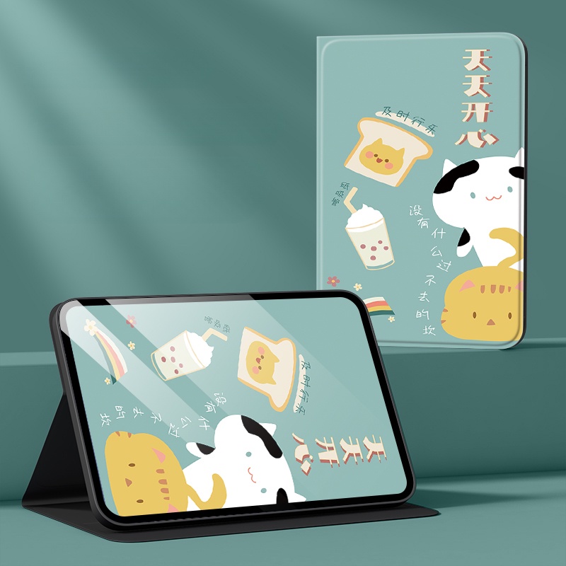 Bao Da Máy Tính Bảng Hình Mèo Cho samsung galaxy tab a9 + 2023 s9 11.0 s9fe + 12.4 s6 lite 10.4 a8 10.5 2022 tab s7 fe 12.4 s8 x700_x706 11