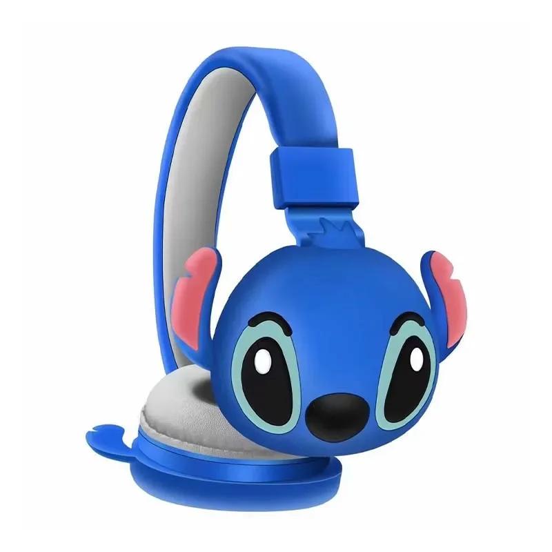 Disney Tai Nghe bluetooth ah-806 hifi Không Dây Âm Thanh Nổi hifi Có mic Hình stitch Cho Trẻ Em
