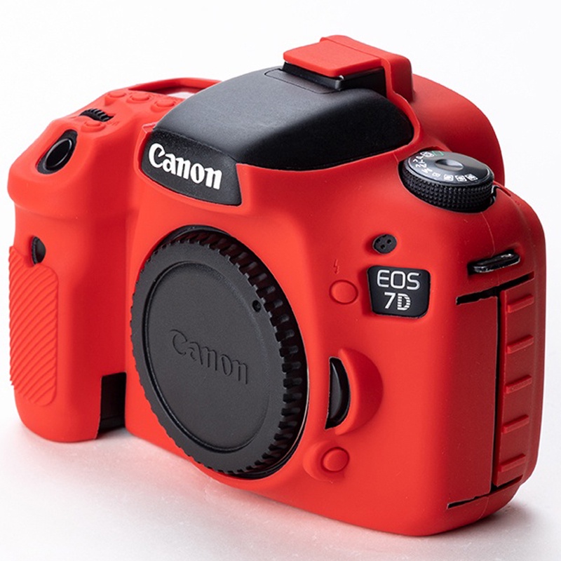 Ốp Lưng Silicon Cao Su Mềm Camera Dành Cho Canon 600D 650D 700D 7D 7D2 7DII 6D 6DII 80D 90D 70D 60D