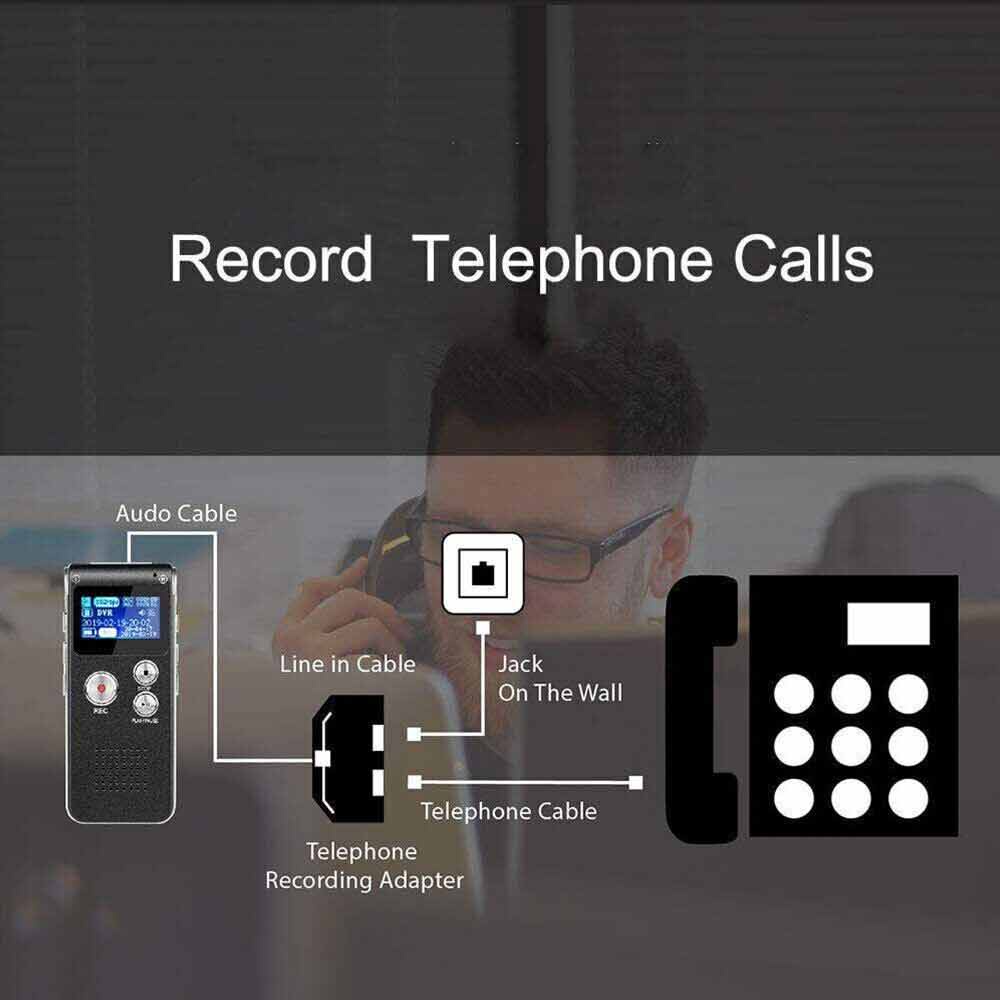 High definition noise reduction digital recording pen, suitable for meeting recording, supporting data cable, Hd noise reduction