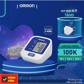 Máy đo huyết áp Omron 8712-nhịp tim tự động chuẩn xác BYT Màn Hình Lcd Hiển Thị Chính Xác Đo Cực Nhanh