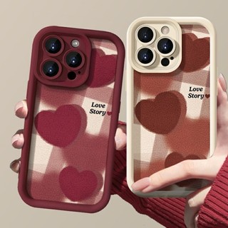 ốp iphone 11/12/13/14/15 Pro Max Fashion Chuyện tình yêu chống sốc khó khăn Case For ốp lưng iphone 11,12,13,14,15,11PM,12PM,13PM,14PM,15PM