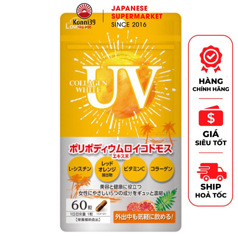 VIÊN UỐNG CHỐNG NẮNG DƯỠNG DA MY LOVER'S COLLAGEN WHITE UV (GÓI 60 VIÊN DÙNG TRONG 60 NGÀY)