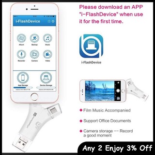 Zevaret Đầu Đọc Thẻ Nhớ sd & micro usb / usb type-c / usb 4 Trong 1 Cho iphone ipad mac & android