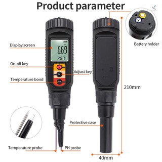 Máy Đo Độ pH Chính Xác Cao 0.00~14.00pH