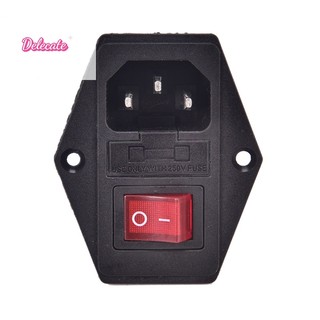 Phích Cắm Nguồn 3 Chấu AC 10A 250V 3Pin Có Công Tắc Cầu Chì
Ổ Cắm Điện 3 Chấu AC 10A 250V 3Pin Kèm Công Tắc Cầu Chì
Pin 3 Pin AC Inlet Mal Mal Mal