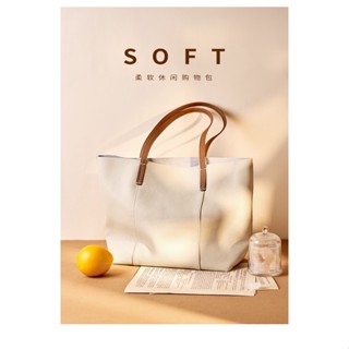 Túi Tote Đeo Vai Sức Chứa Lớn Bằng Da Bò Chất Lượng Cao Thời Trang Hàng Mới 2023 Dành Cho Bạn Nữ