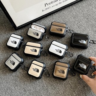 Vỏ Bảo Vệ Hộp Sạc Tai Nghe AirPods 1 2 3 Pro 2 Bluetooth Không Dây Chất Liệu Silicon Tpu Mềm Chống Sốc The North Face