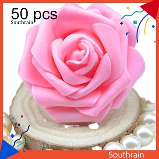 50 bông hoa hồng xốp trang trí tiệc cưới