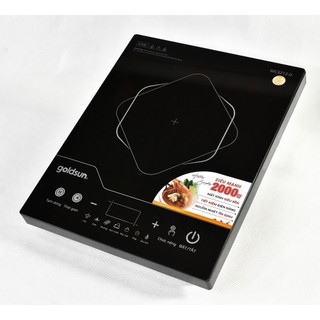 Bếp điện từ đơn gic3212-d điều khiển cảm ứng, công suất 2000w