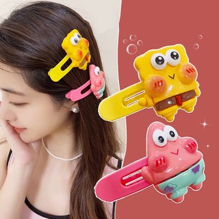 kẹp tóc  kẹp tóc mái  kẹp mỏ vịt  kẹp tóc hàn quốc  kẹp kẹp tóc cute  kẹp tóc cho bé  kẹp tóc cho bé gái  kẹp tóc nhỏ  phụ kiện tóckẹp tóc mái Kẹp Tóc Hình SpongeBob / Ngôi Sao Tok Tok Phong Cách Mùa Hè Dễ Thương Cho Bé Gái