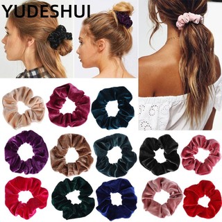 YUDESHUI Dây buộc tóc đuôi ngựa phong cách vintage
