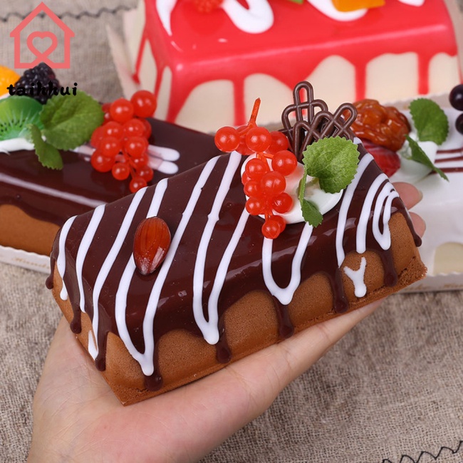 Đồ trang trí Bánh Trái Cây Nhân Tạo Trang Trí Chụp Hình