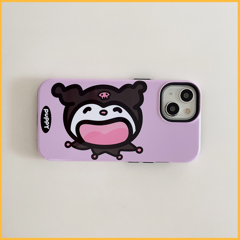 Kuromi Ốp Điện Thoại Cứng Chống Rơi Họa Tiết Hoạt Hình melody Cho iphone 14 13 12 11 pro max