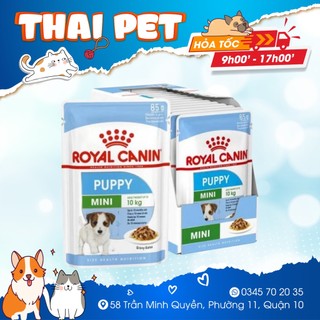 Pate cho chó con royal canin mini puppy cho chó con giống nhỏ